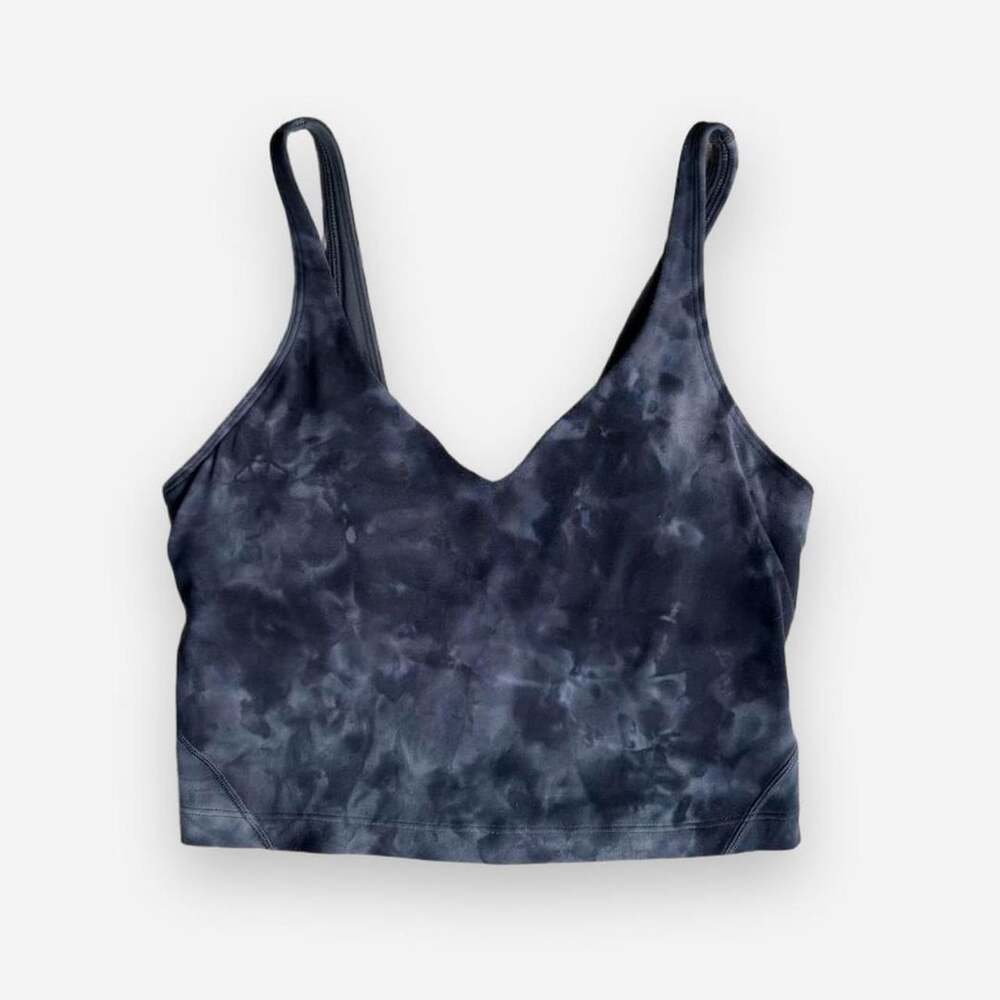 Lululemon Align Tank Size 6 Diamond Dye Pitch Grey Graphite Grey